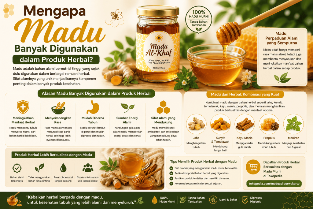 Mengapa Madu Banyak Digunakan dalam Produk Herbal Mengapa Madu Banyak Digunakan dalam Produk Herbal