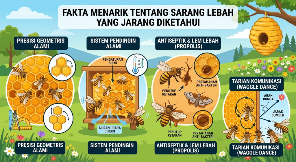 Fakta Menarik Tentang Sarang Lebah yang Jarang Diketahui gemini generated image 7r7ev57r7ev57r7e
