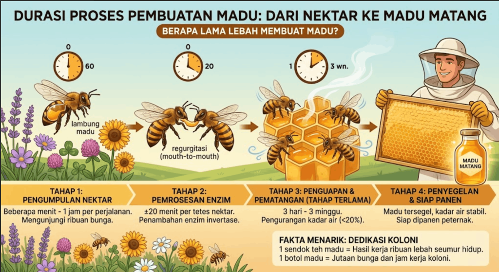 Berapa Lama Proses Pembuatan Madu oleh Lebah? tangkapan layar 2026 08 24 pukul 12.14.33